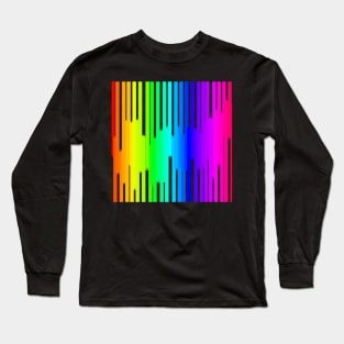 Rainbow pattern Long Sleeve T-Shirt